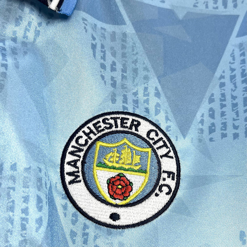 Manchester City Retro 89-91 Casa