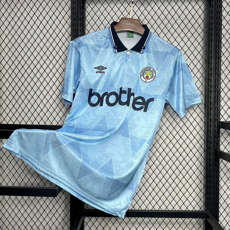 Manchester City Retro 89-91 Casa