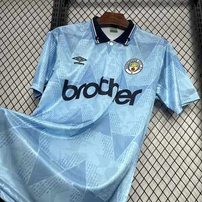 Manchester City Retro 89-91 Casa